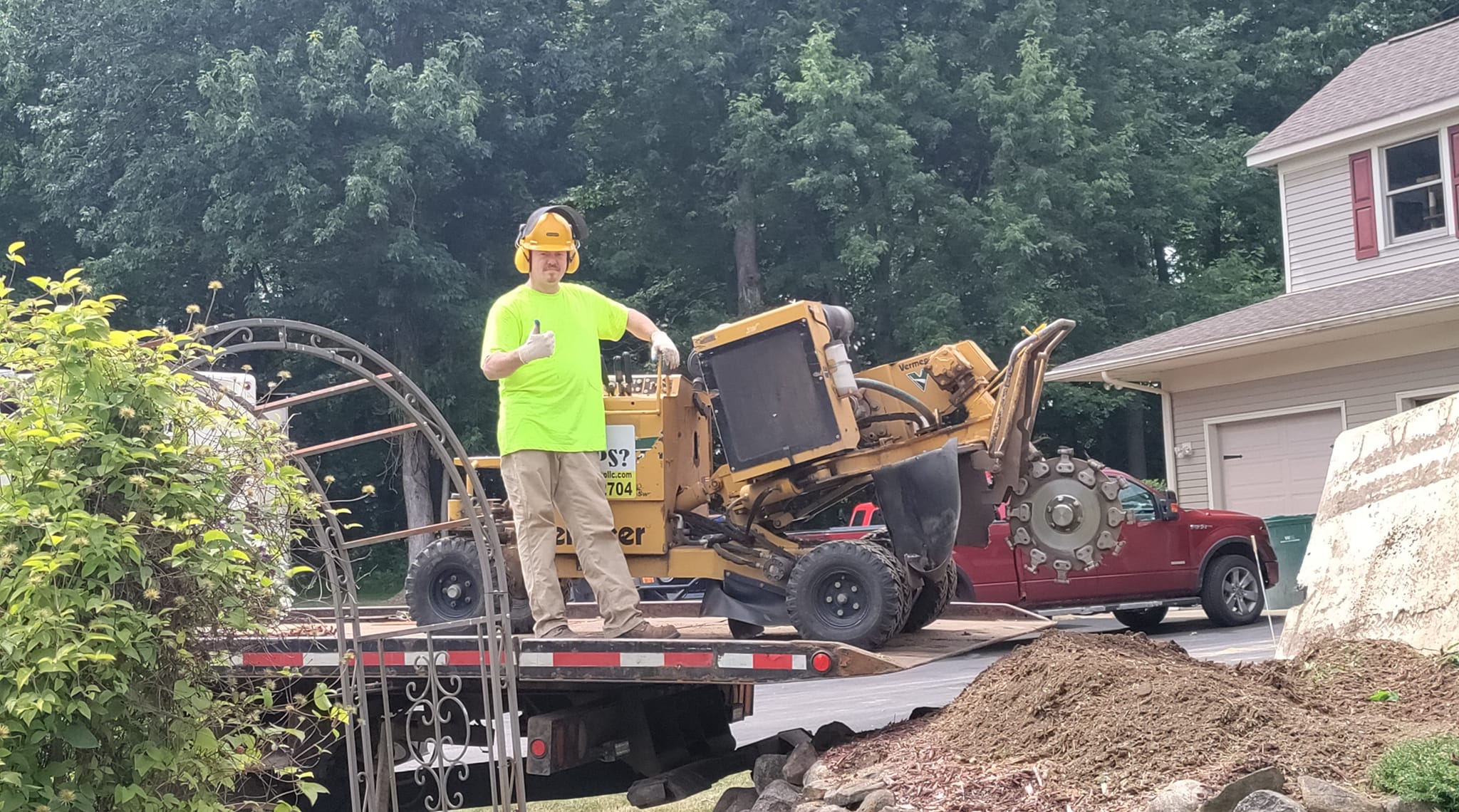 Michigan Stump Removal by Dump the Stump