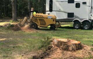 Stump Grinding Equipment in Lapeer County Michigan